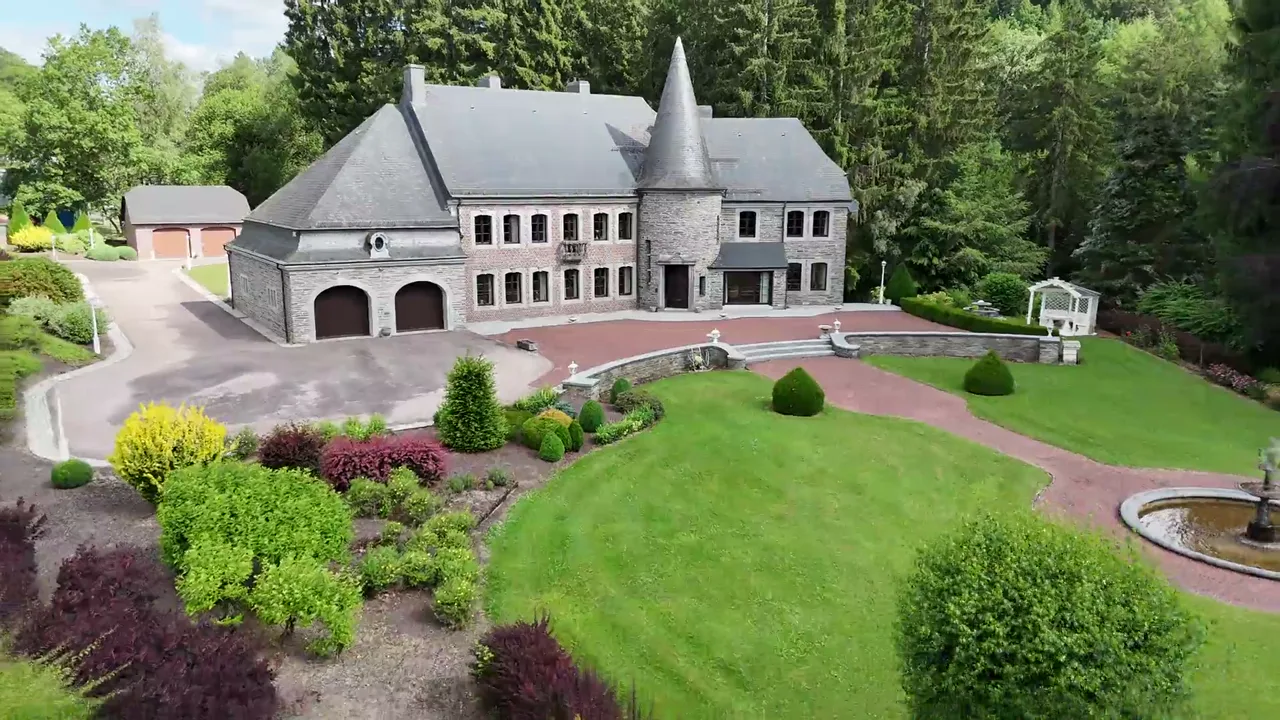 Le Manoir, vu du ciel